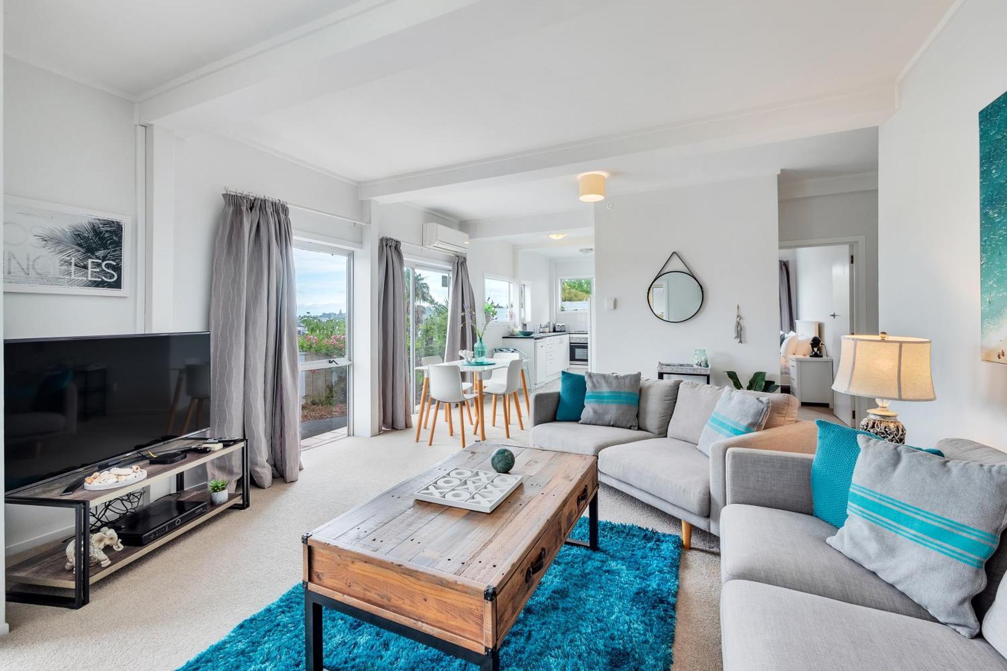 Bright Kingsland Contemporary Apartment Auckland Exterior photo